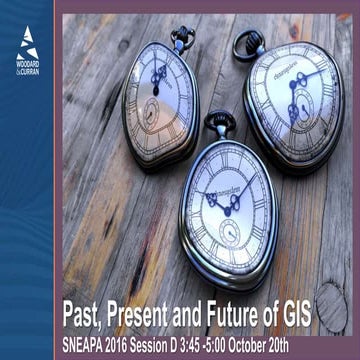 Past, present and future of gis