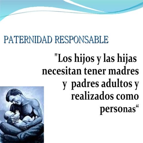 Paternidada responsable modificado