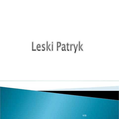 Patryk leski