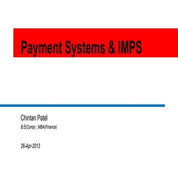 Payments imps