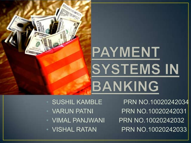 Payment systems
