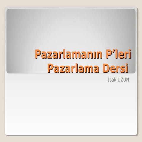 Pazarlama karması