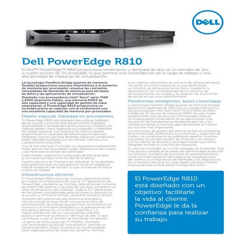 Pedge r810 specsheet_es