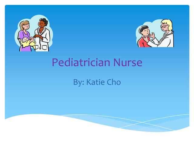 Pediatrician nurse katie cho d blockpp.