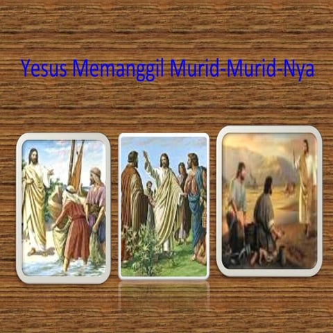 Pel 5. Yesus Memanggil Murid-Murid-Nya