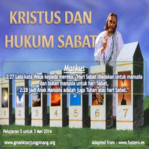 Pelajaran Sekolah Sabat ke-5 Triwulan II 2014