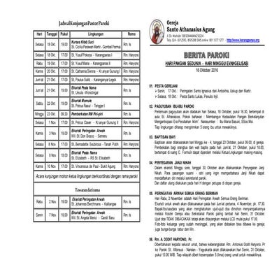 Berita 16 Oktober 2016