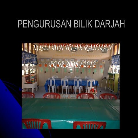 Pengurusan bilik darjah