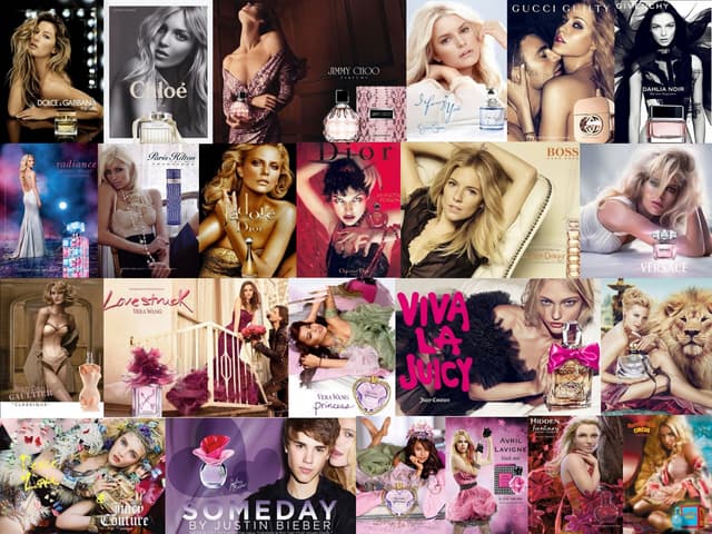 Perfume adverts