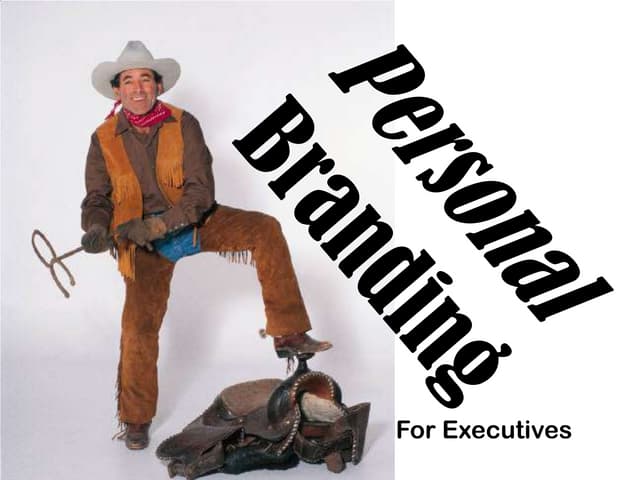 Personal branding for executives