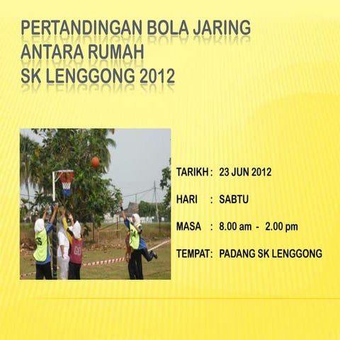 Pertandingan bola jaring