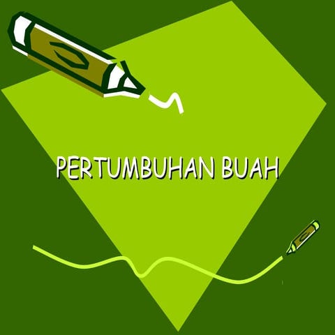 Pertumbuhan Buah