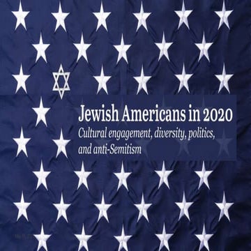 Virtual Event: Jewish Americans in 2020