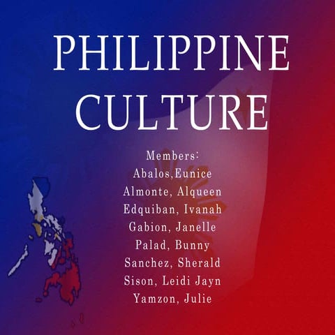 Philippine Cultural System