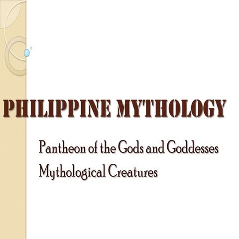 Philippine Mythology