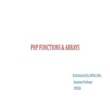 PHP FUNCTIONS AND ARRAY.pptx