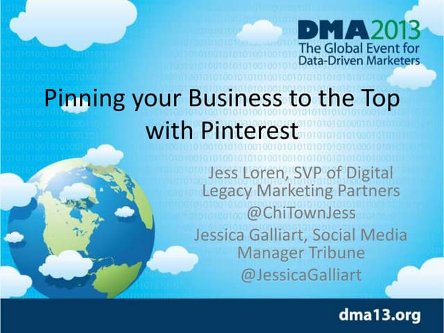 Pinning your Business to the Top with Pinterest