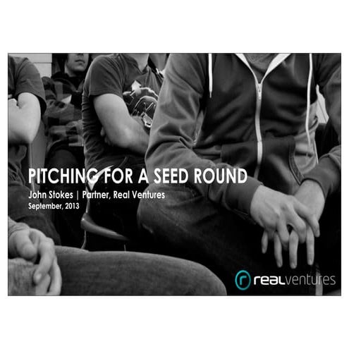 Pitch it! Template by Founder Fuel.