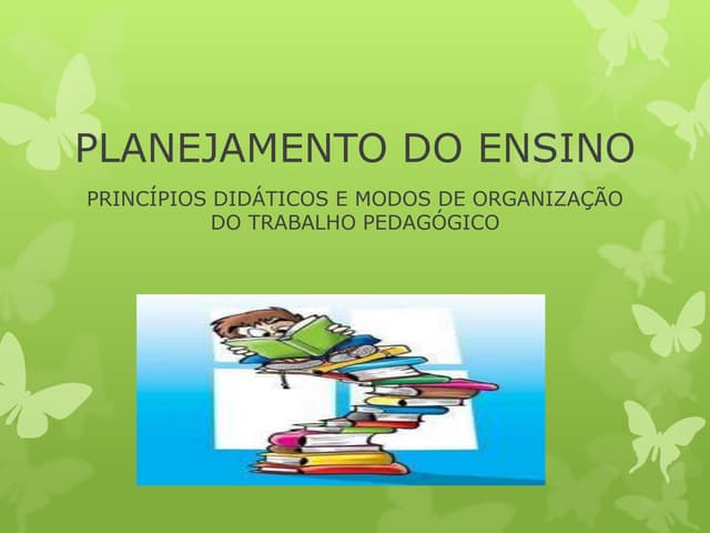 Planejamento do ensino