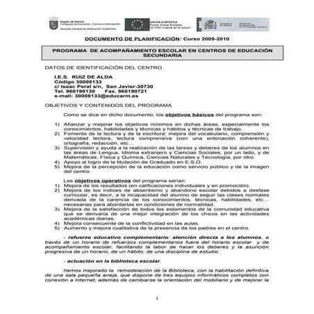 Planificacion Proa 09