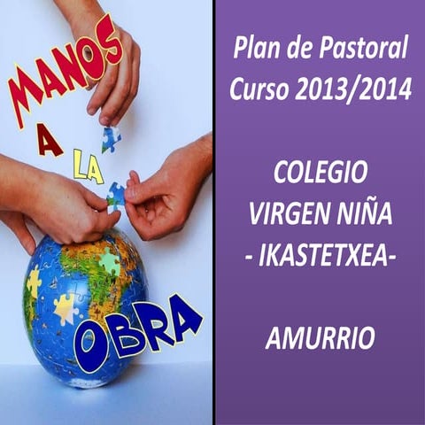 Plan pastoral 2013 14