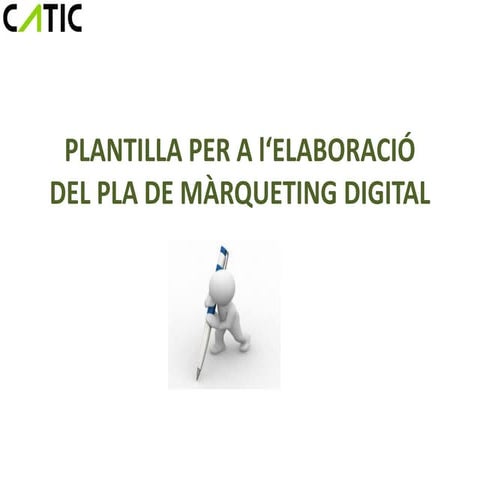Plantilla pla marqueting digital