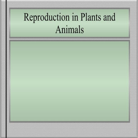Plant reprod