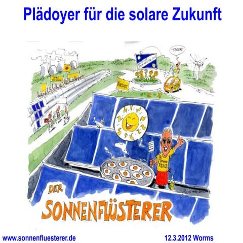 Plädoyer für die solare zukunft