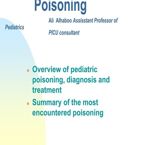 poisoning.ppt