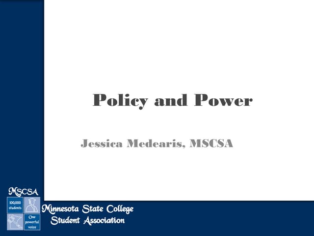 Making System Policy Work for You