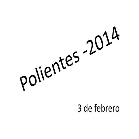 Polientes  2014
