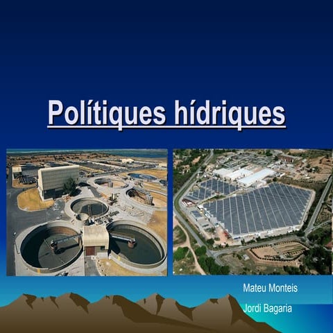 Polítiques Hídriques
