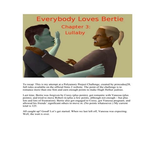 Everybody Loves Bertie, Chapter 3