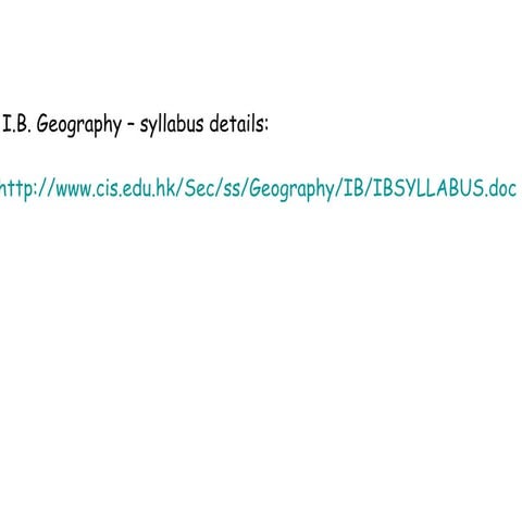 Population density and distribution