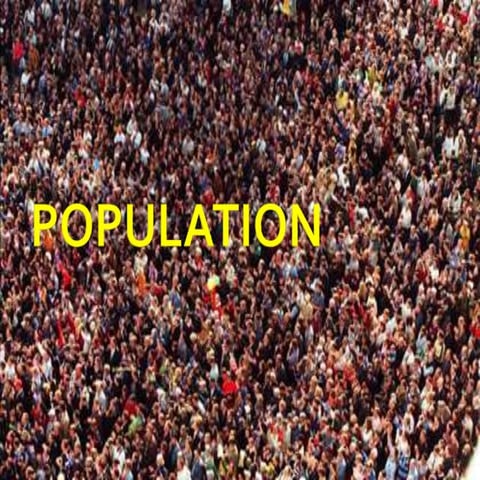 Population lesson 2