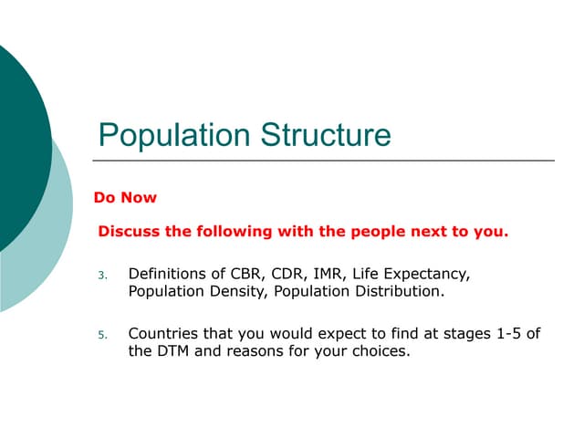 Population Structure