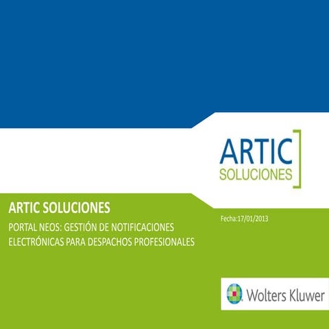 Cómo gestionar las Notificaciones Electrónicas Obligatorias (NEOS). Emisión y...