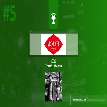#PortraitDeStartuper #5 - MoiChef - Tristan Laffontas