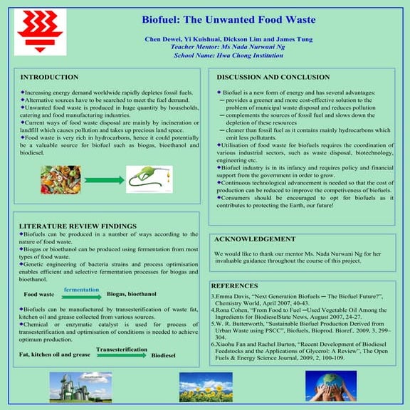 Poster (Biofuels)