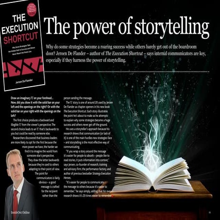 The Power of Storytelling - The Execution Shortcut
