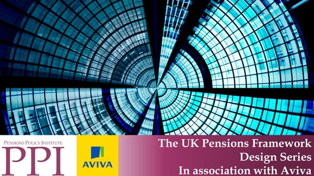 PPI the uk-pensions-framework-showcase-slides