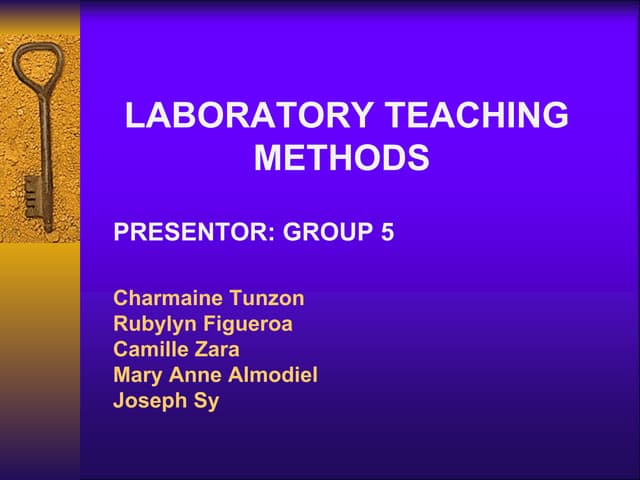 Laboratory Method!