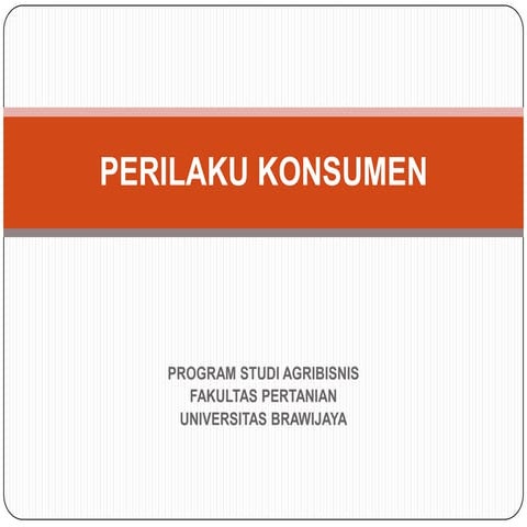 PPT1. perilaku konsumen