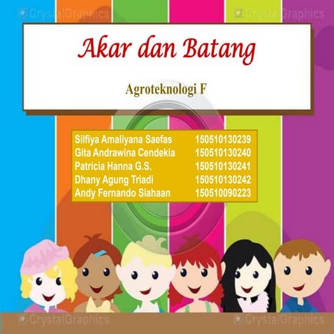 Akar dan Batang Dasar Ilmu Tanaman