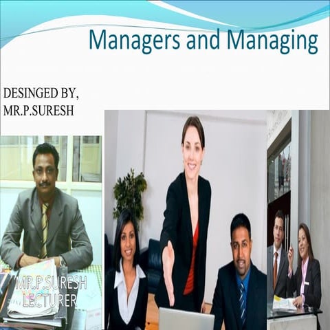 Ppt on managerial skills