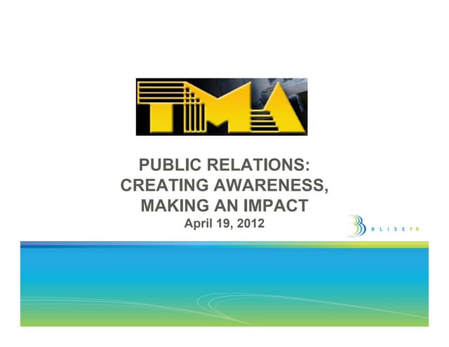 Introduction to B2B Public Relations