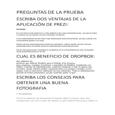 Preguntas de la prueba 2