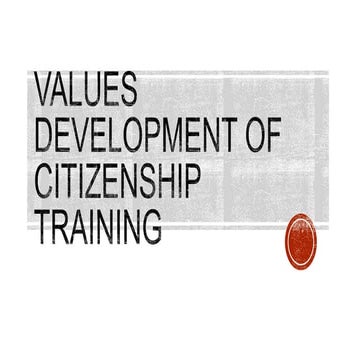 PRELIM Values Development for Citizenship Training.pptx