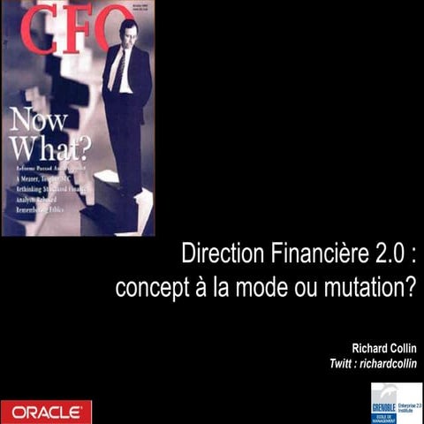 Direction Financière 2.0 : concept à la mode ou mutation?