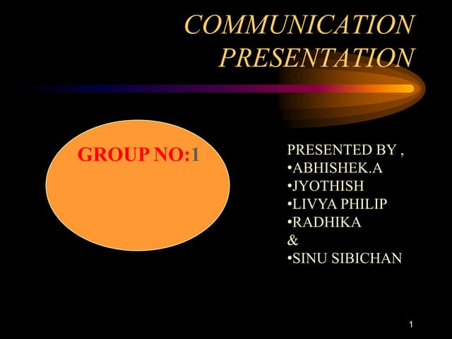 public speaking